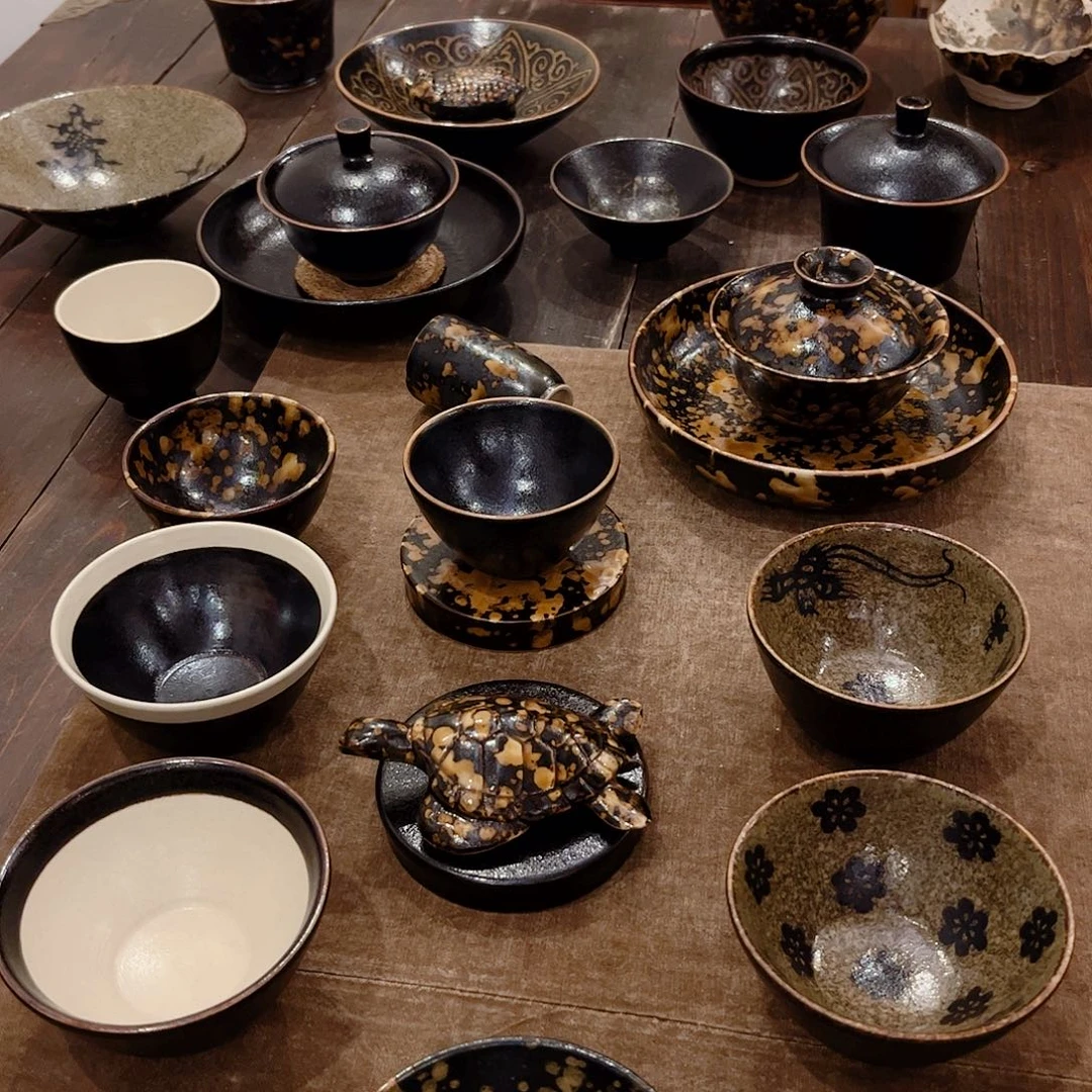 K***K茶盏吉州窑柴窑手工被