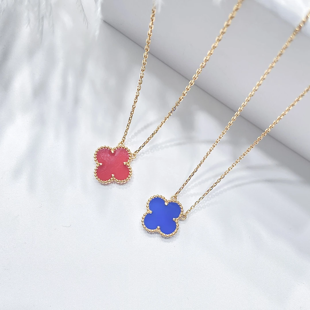 【涂涂高定珠宝】18K5克四叶草项链GHJ，多样性发其一