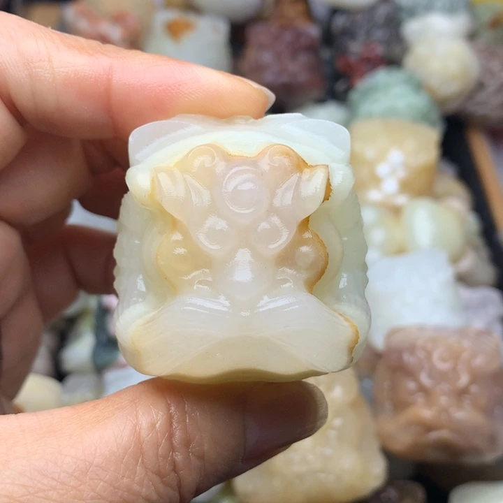 玛瑙/玉髓合金挂件