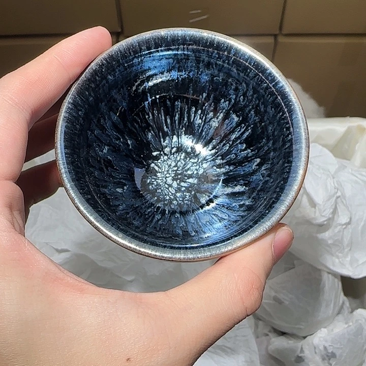 茶盏微瑕建盏，介意勿拍