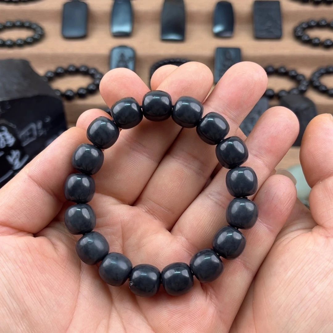 颈饰未镶嵌和田玉卡13老型珠