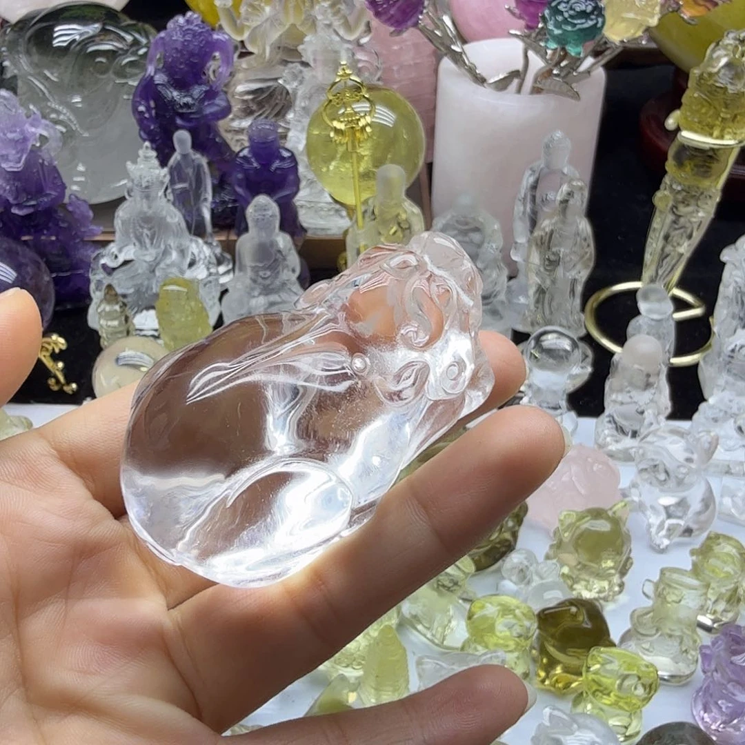 水晶摆件未镶嵌水晶