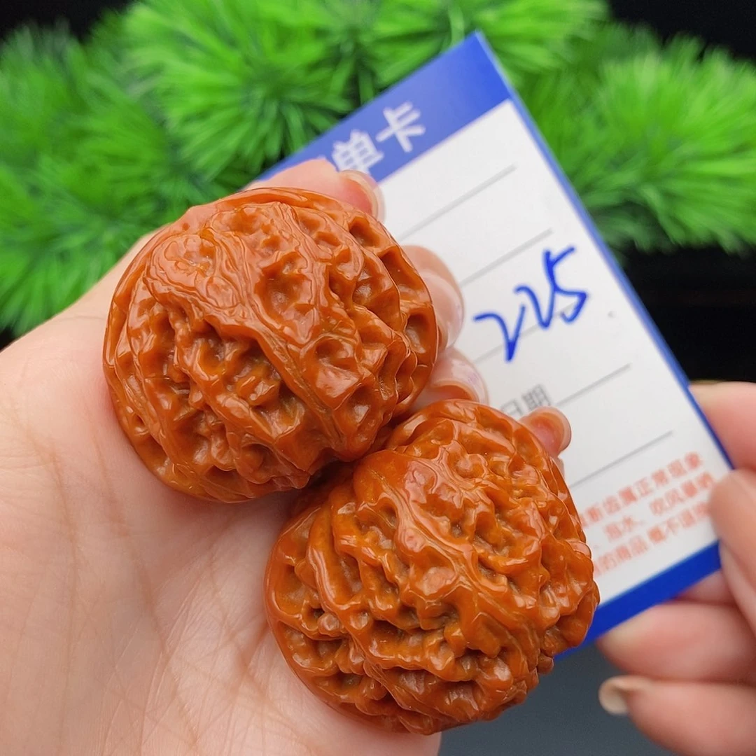 文玩核桃把件38苹果225