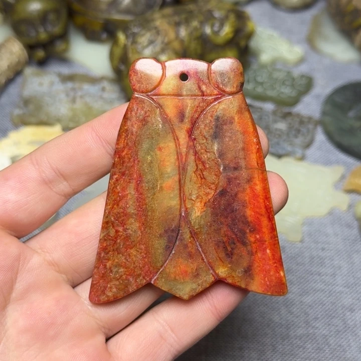 和田玉未镶嵌颈饰24