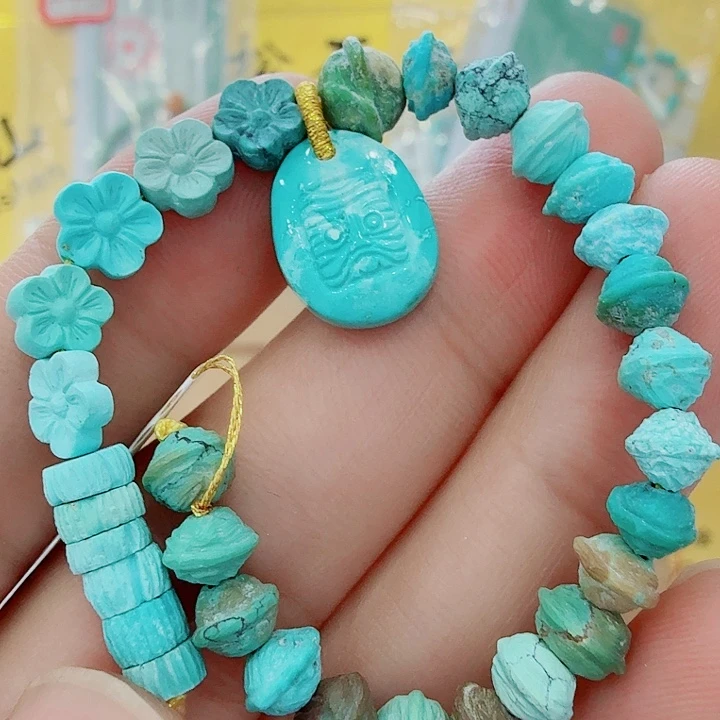 绿松石未镶嵌配饰