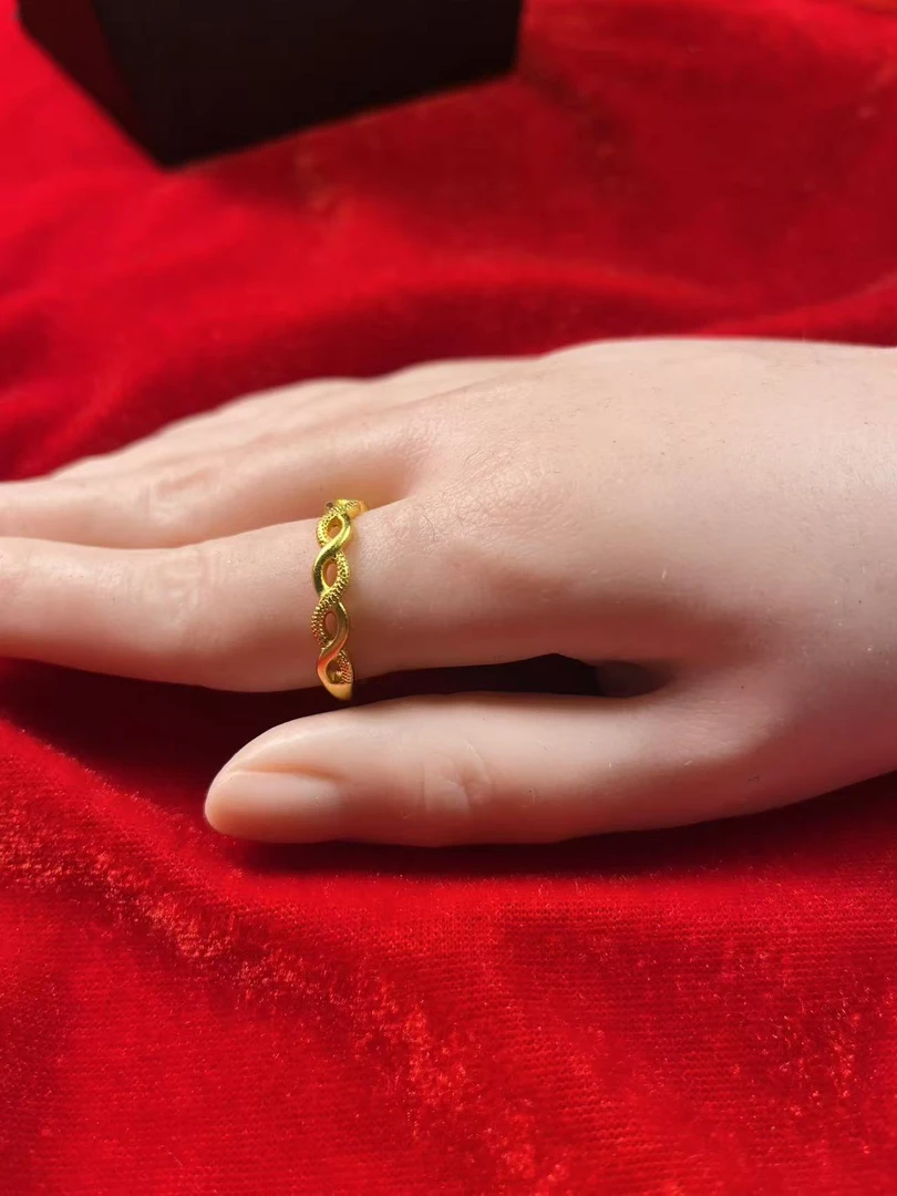 tc004水贝金首饰百搭(矿金手作）饰品