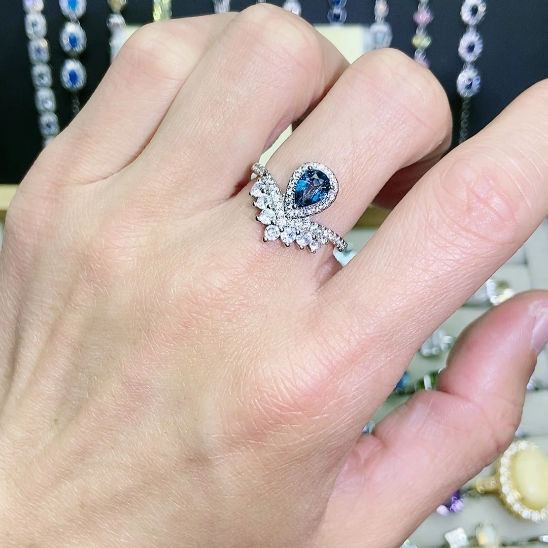 【闪购商品】未镶嵌戒指托帕石