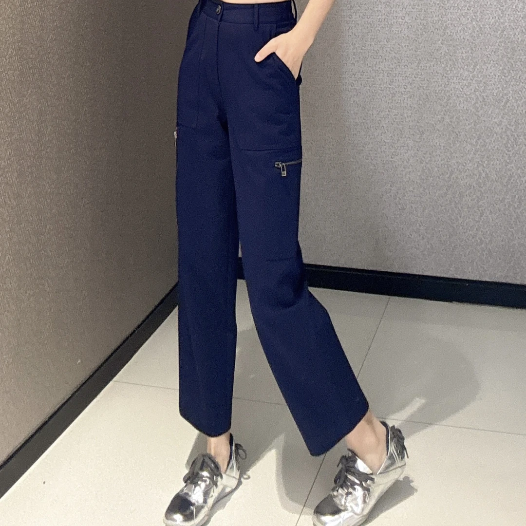 GIRDEAR/哥弟新款未来暮色经典复古显瘦百搭小众工装裤110011