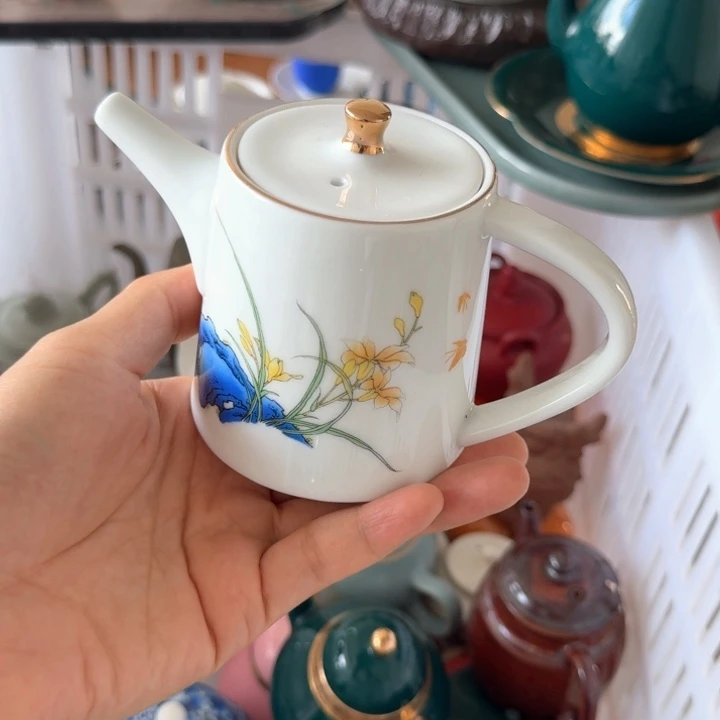 微瑕陶瓷茶具茶杯茶壶