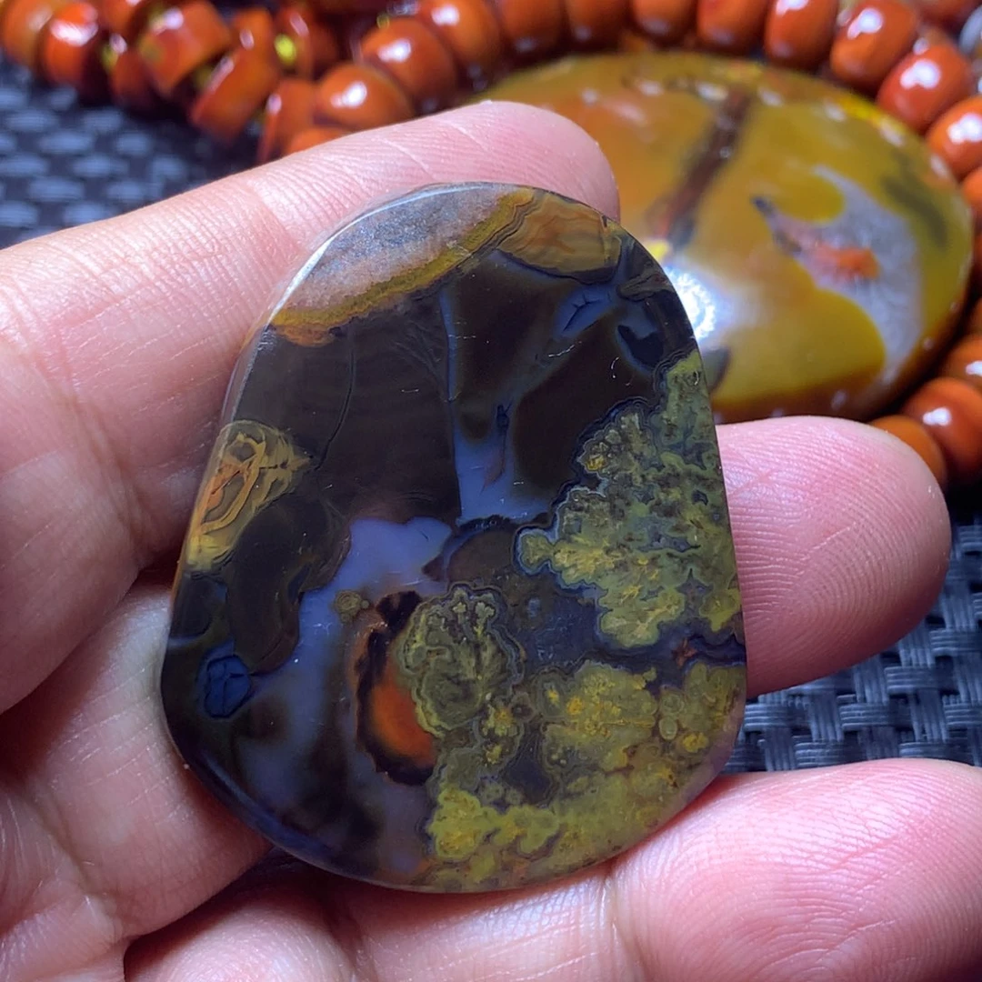 玛瑙/玉髓吊坠未镶嵌阿*