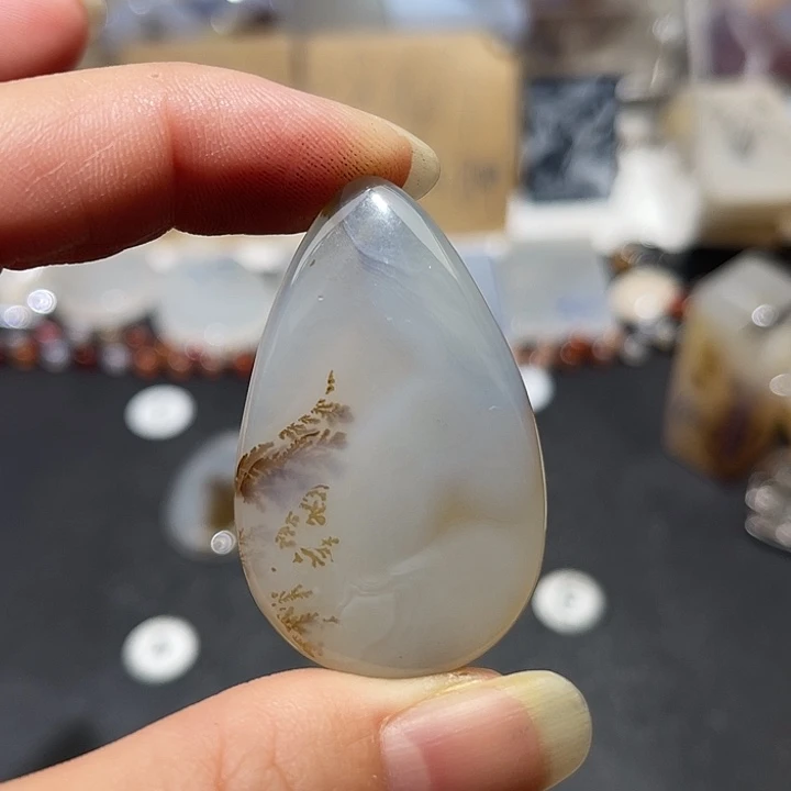 玛瑙/玉髓未镶嵌吊坠(不含链)