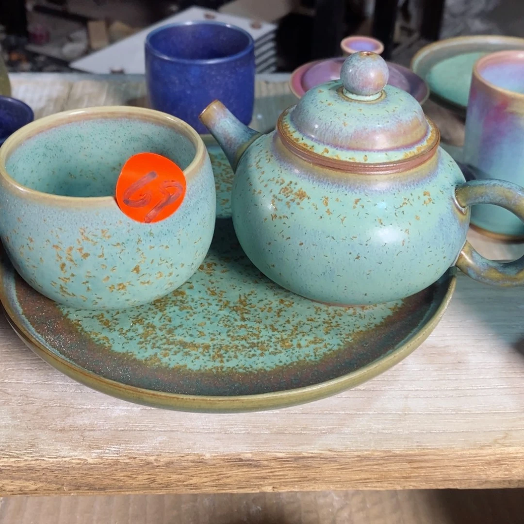 梦**荻神后钧瓷手工……茶器