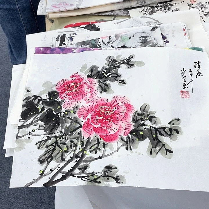 国画纯手工国画鉴赏