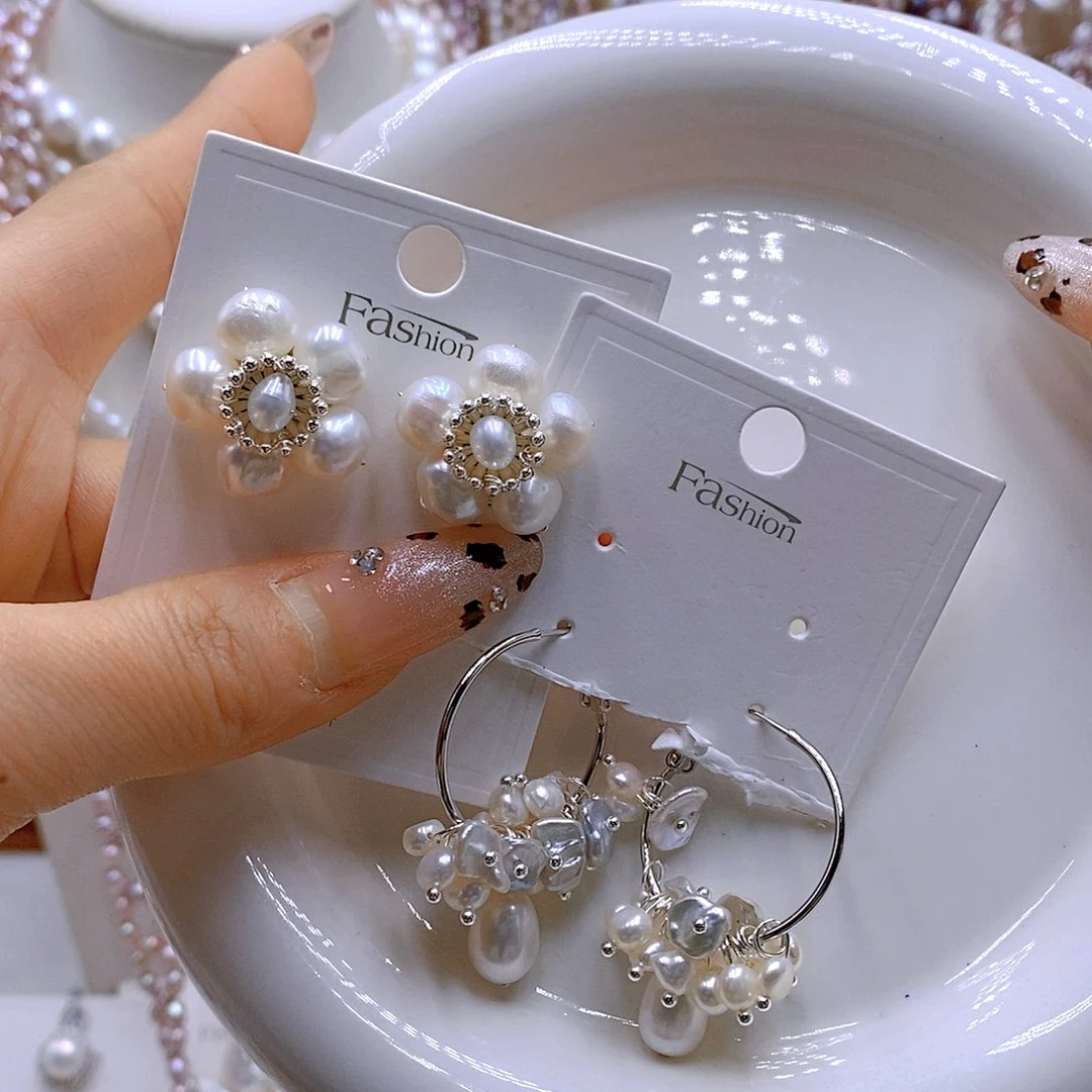 颈饰银S925镶嵌淡水珍珠宁****梅