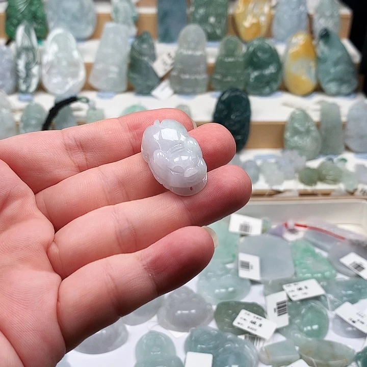 吊坠(不含链)未镶嵌翡翠68小猪