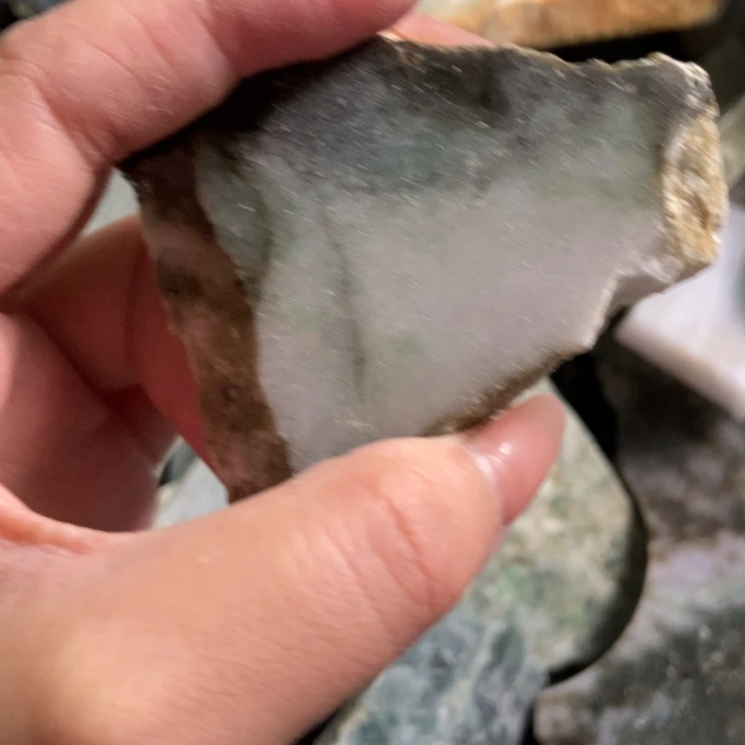 翡翠未镶嵌挂件天然翡翠