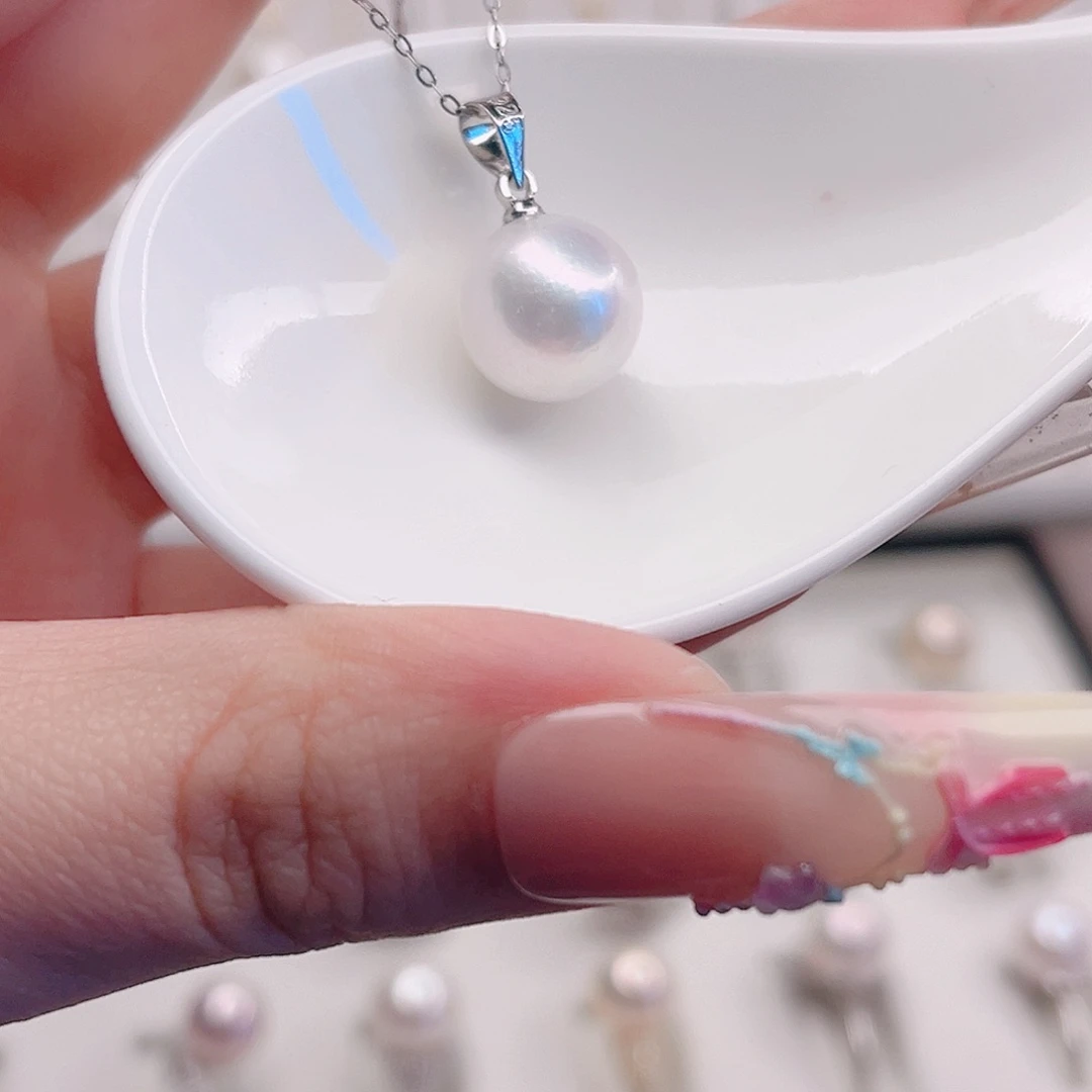 淡水珍珠未镶嵌吊坠(赠链)