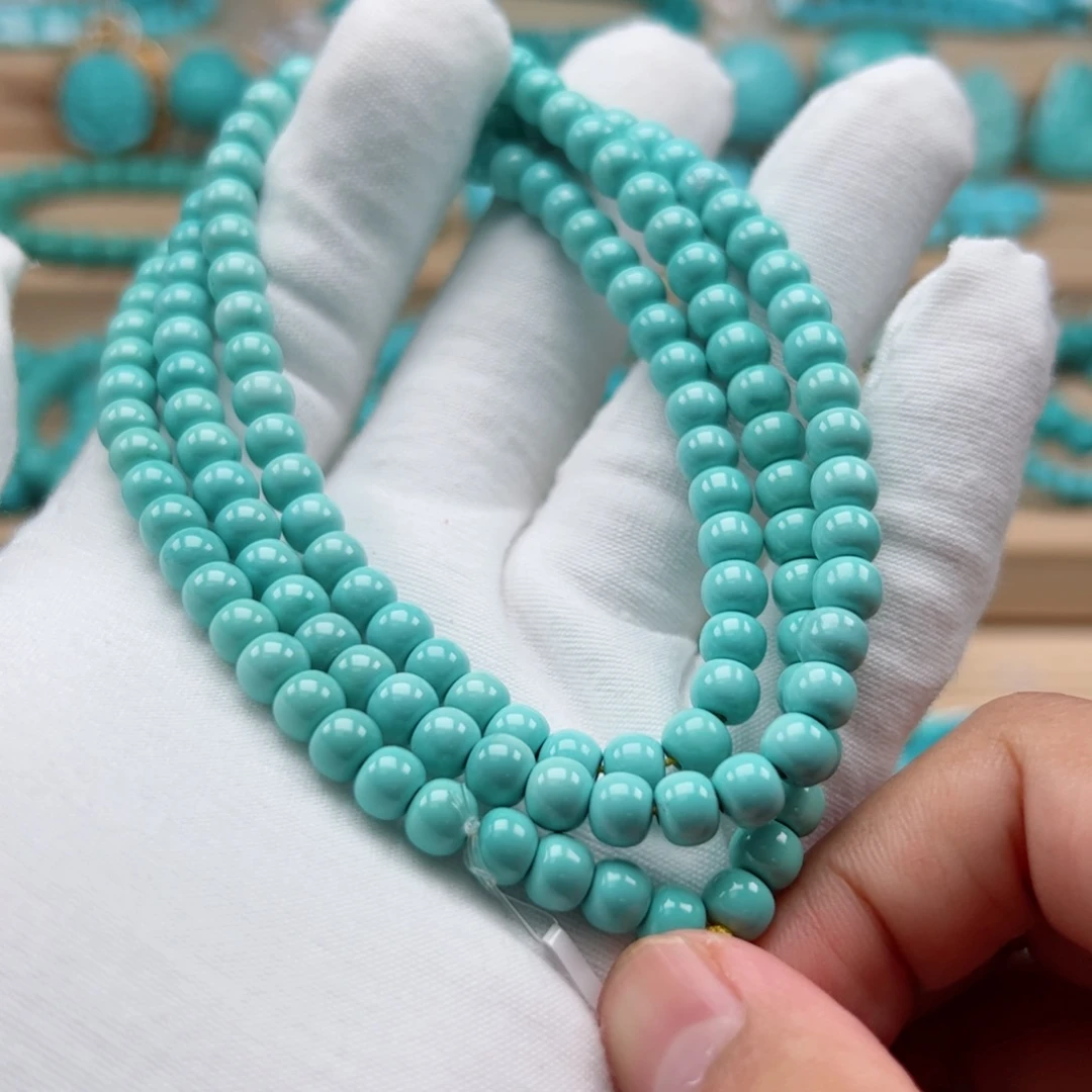 未镶嵌绿松石珠宝奇石