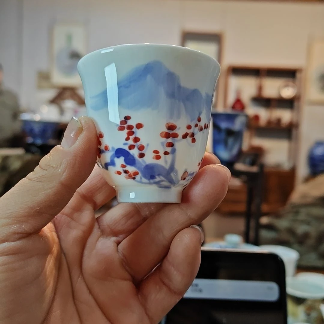 差****了景德镇手工手绘主人杯