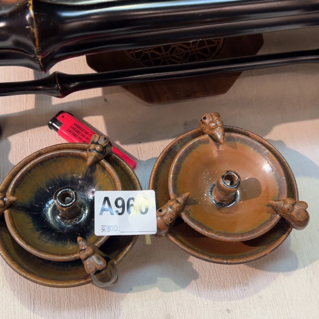 寻***…西北老油灯两个编号960