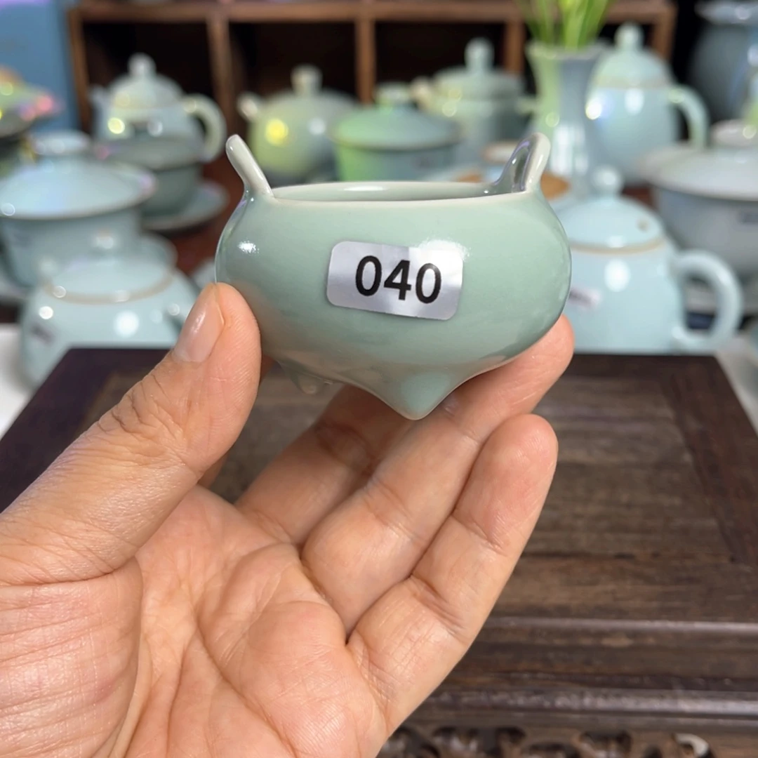 汝州原矿原釉香炉040