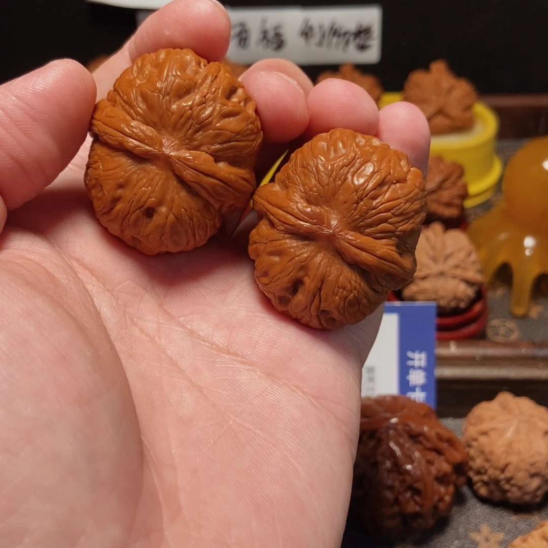 吊坠文玩核桃元宝42尺2