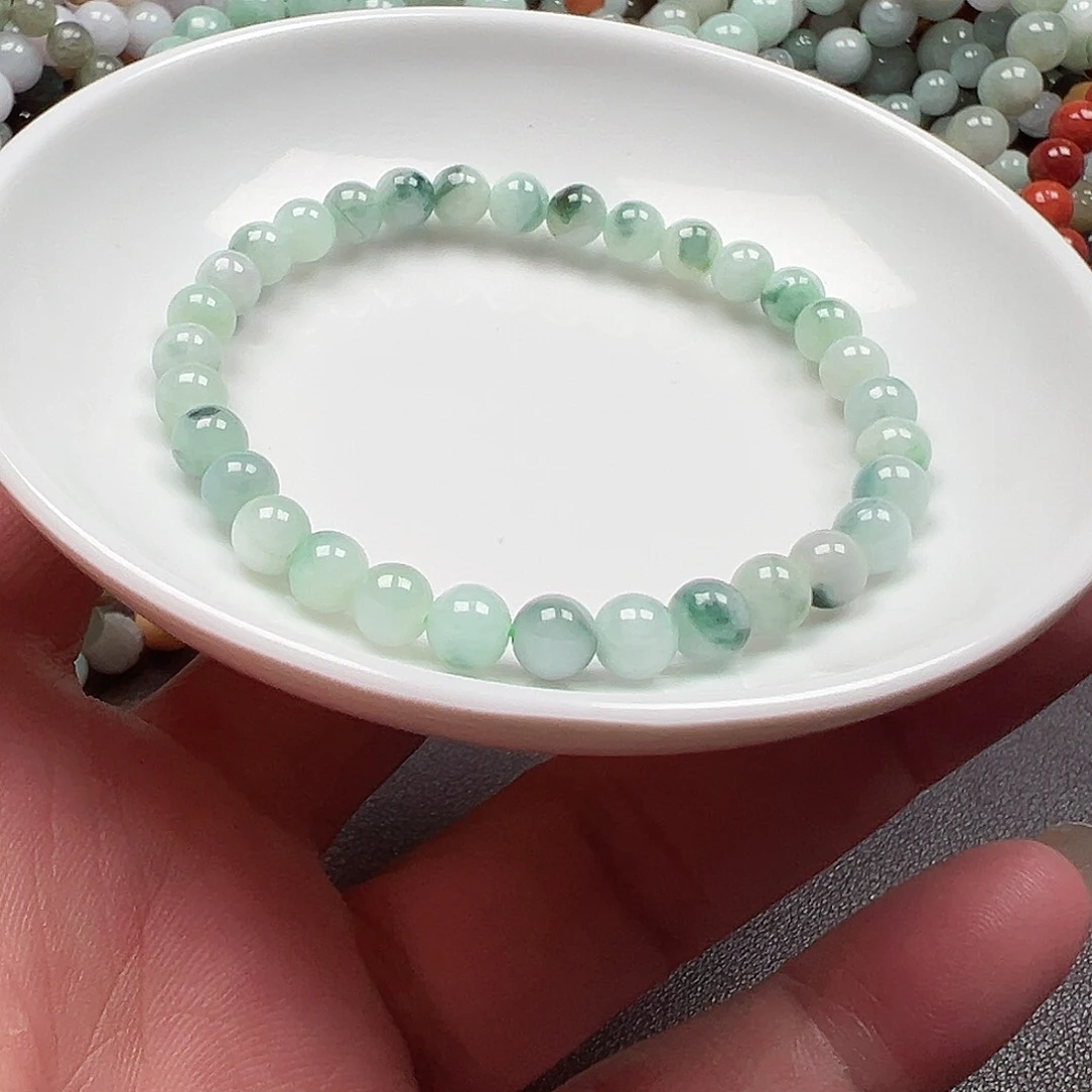 翡翠手链未镶嵌苦**苦货主老华