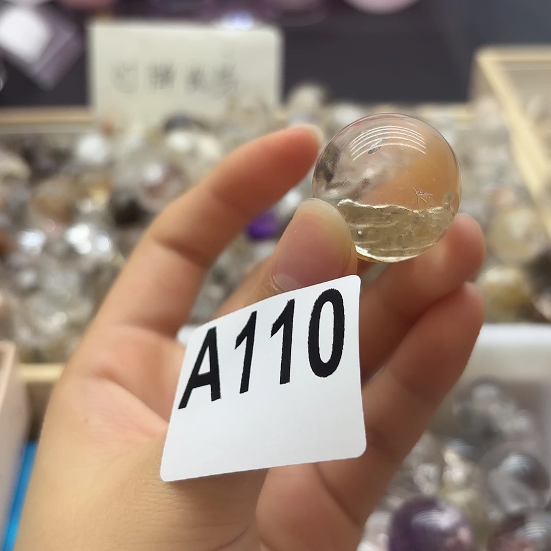 汤***圆珠宝半成品水晶未镶嵌110