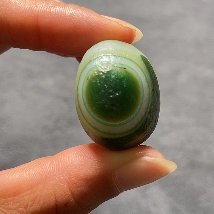 玛瑙/玉髓未镶嵌珠宝奇石花眼玛瑙