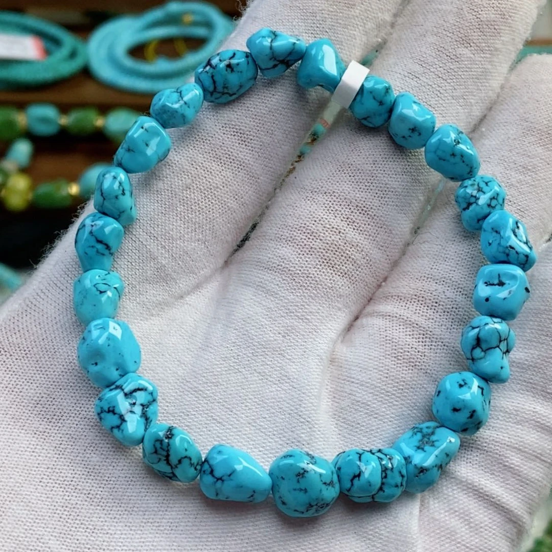 未镶嵌绿松石手串