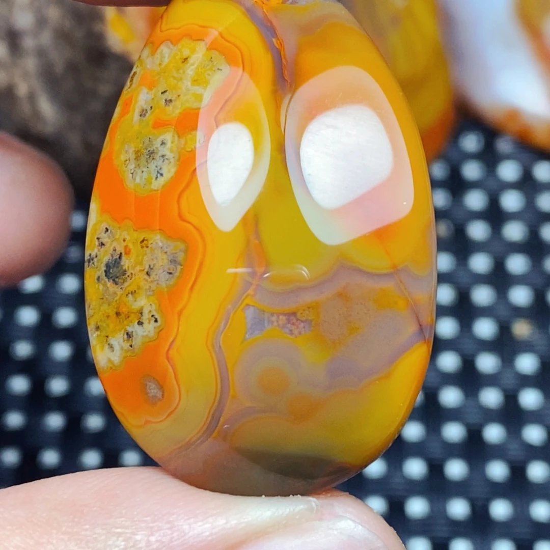 未镶嵌吊坠(不含链)玛瑙/玉髓感*