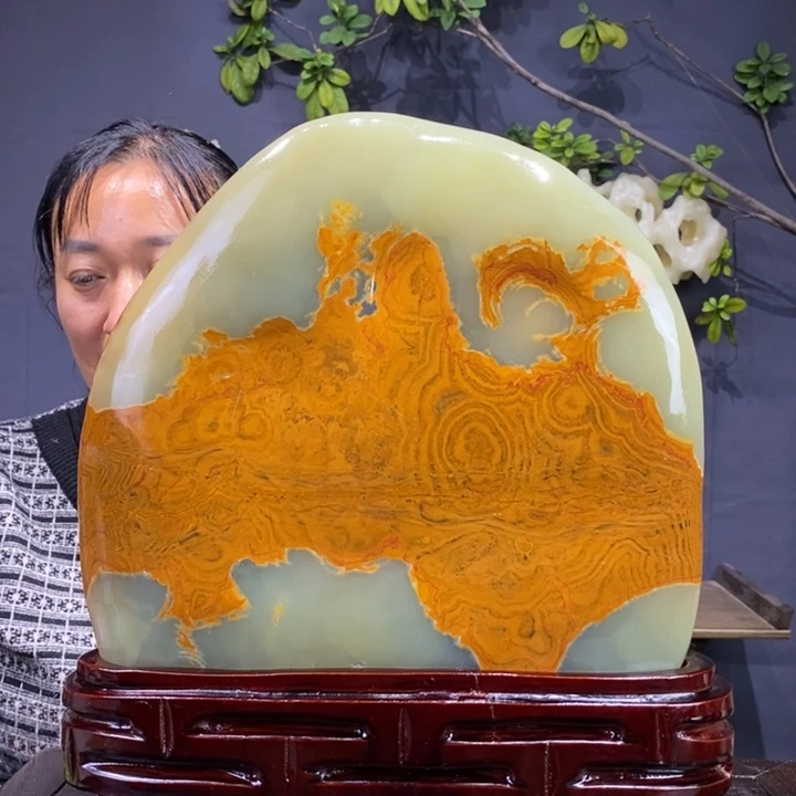 石材精品古青石摆件