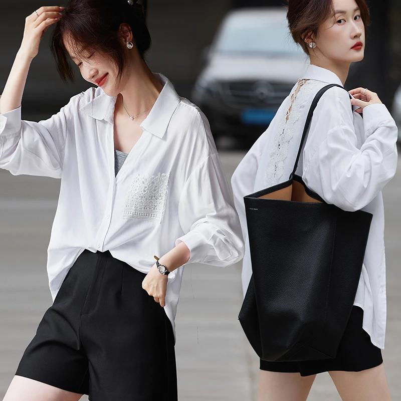 时尚气质长袖衬衫SXCS25057