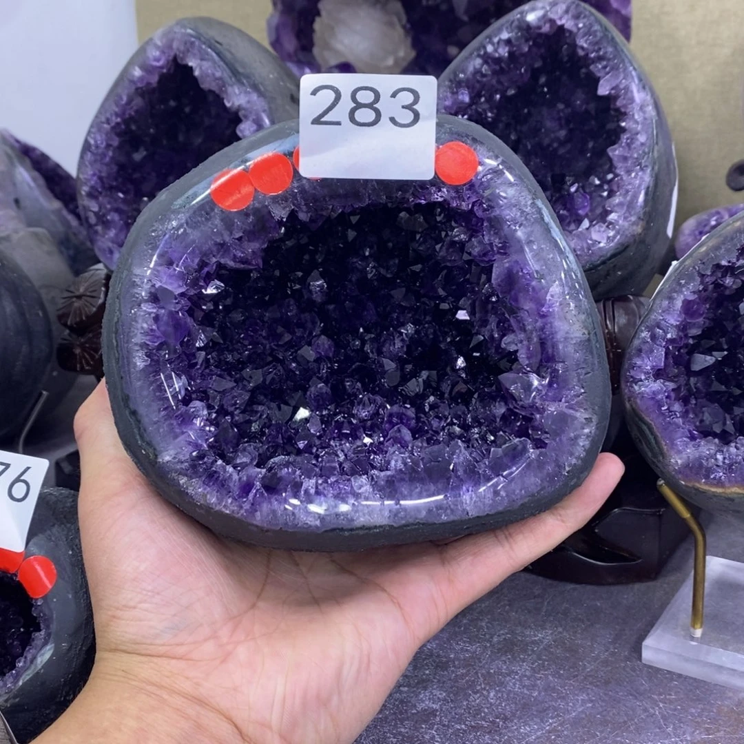未镶嵌珠宝半成品紫晶283