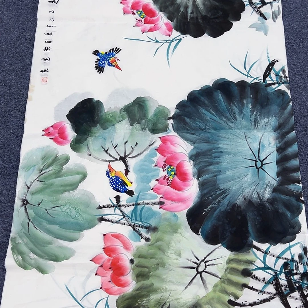 国画事事顺心如意心想事成