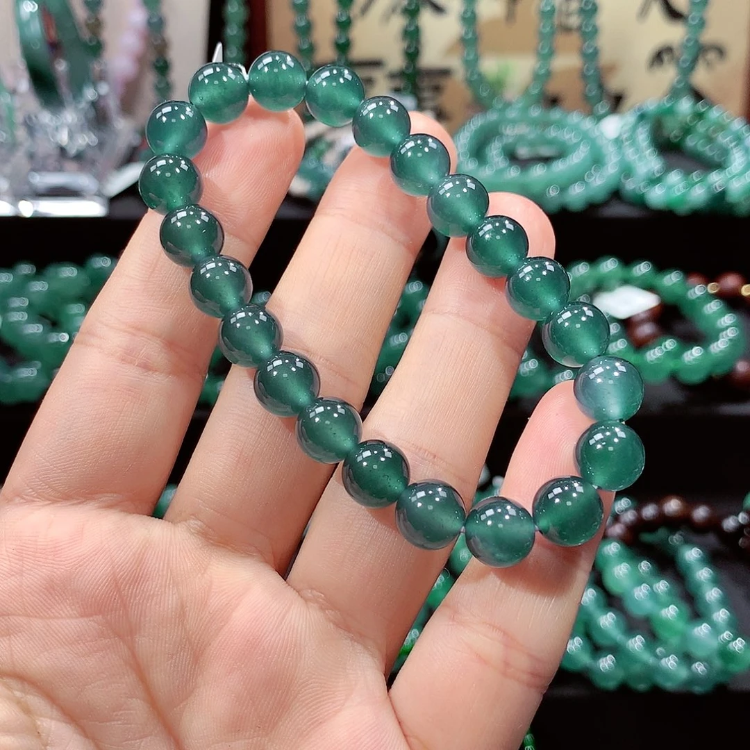 得***杜翡翠未镶嵌手链卡9