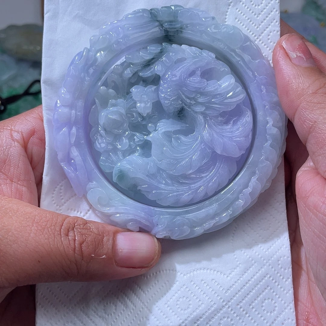 颈饰未镶嵌翡翠翡玉缘翡翠