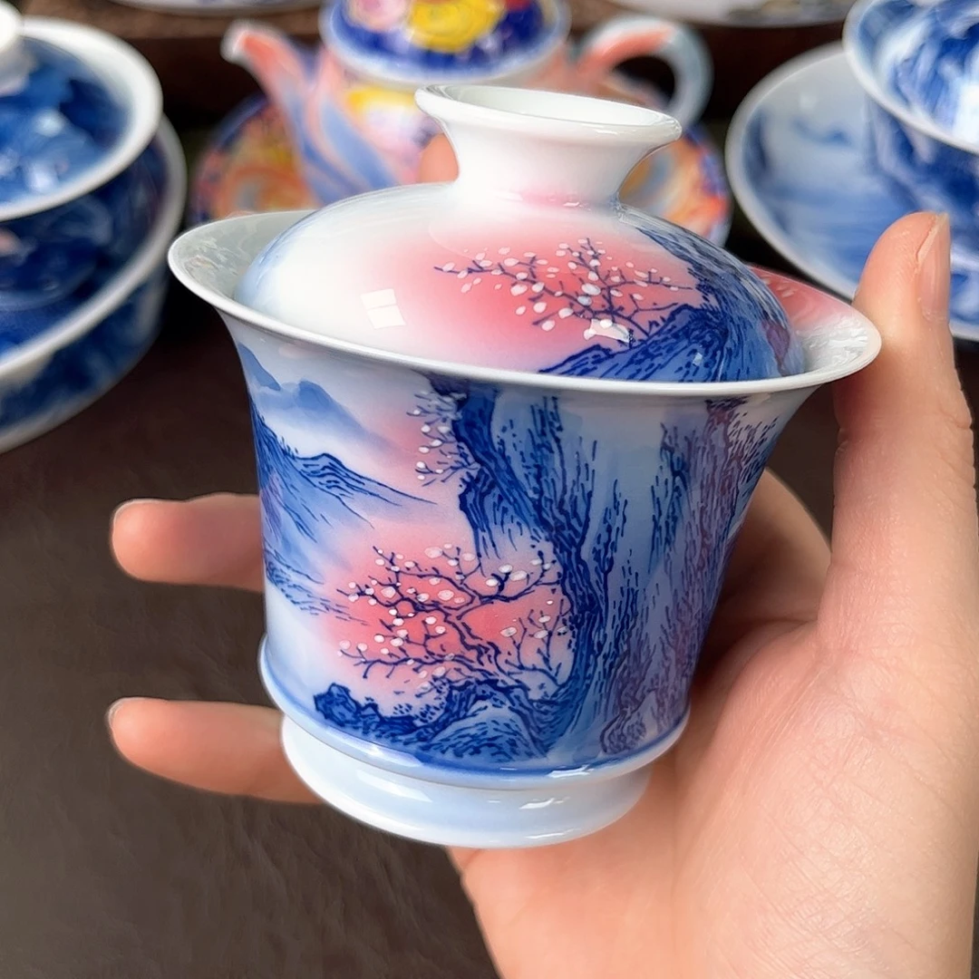 手绘高温瓷器瓷器