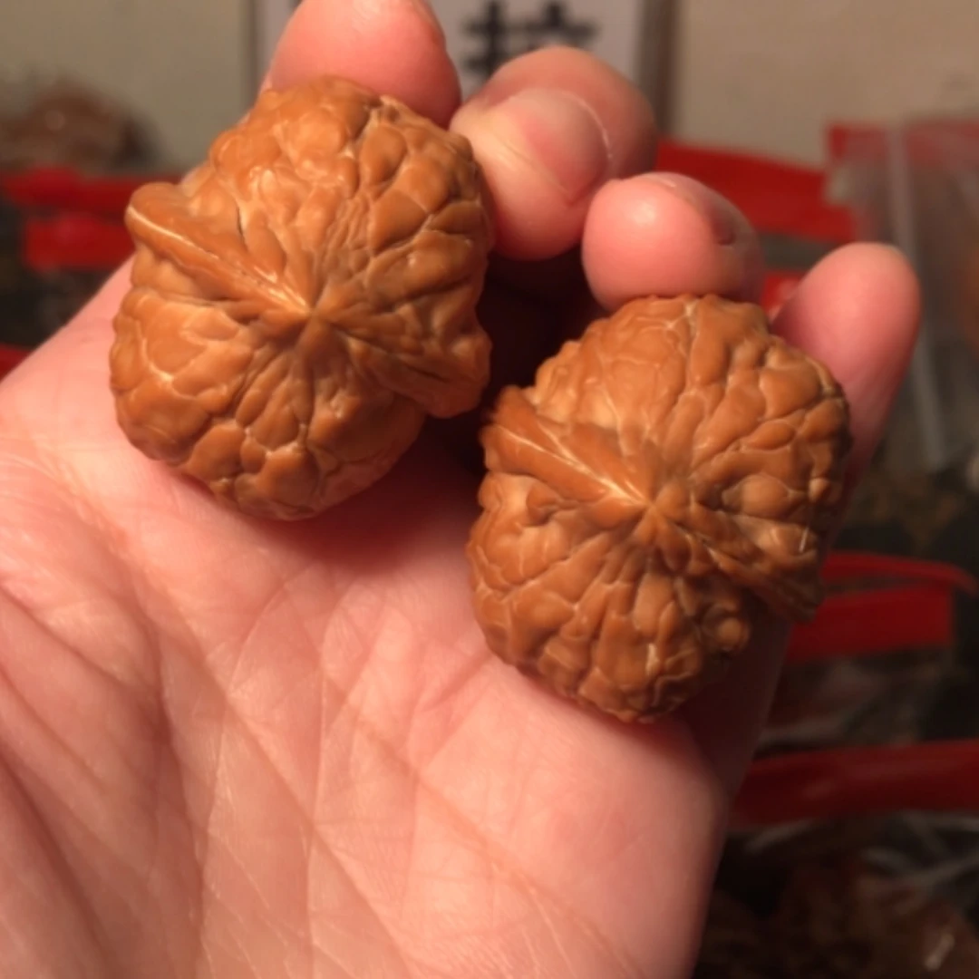 【闪购商品】文玩核桃把件龟甲纹31