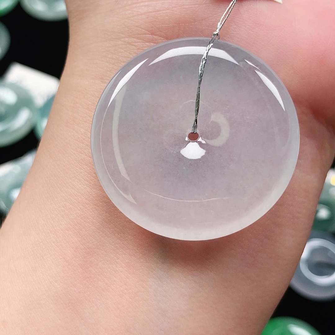 翡翠未镶嵌颈饰34.5/5.9