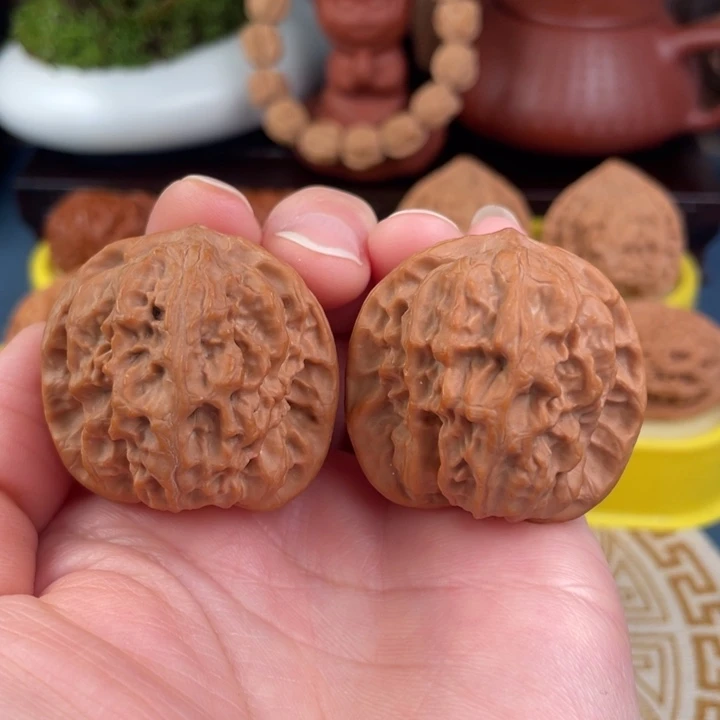 吊坠文玩核桃野狼40