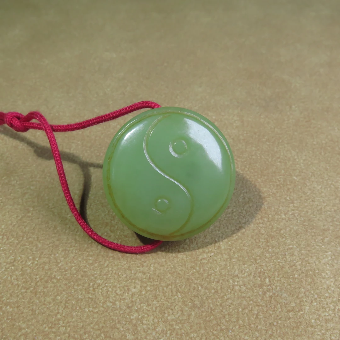 民国刻卦玉勒/MZ628651/和田玉/民族文物