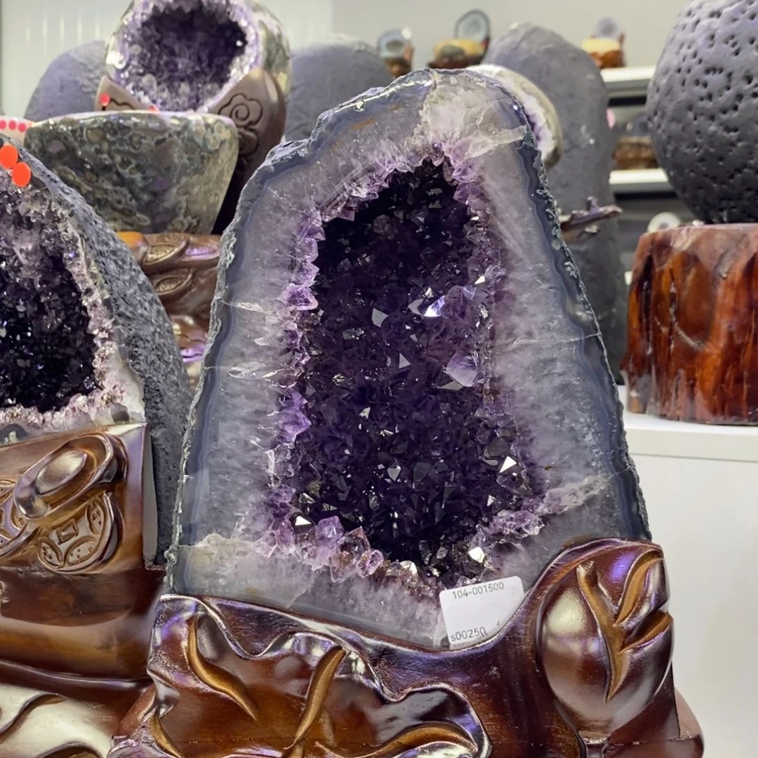 未镶嵌大型摆件（非配饰）紫晶