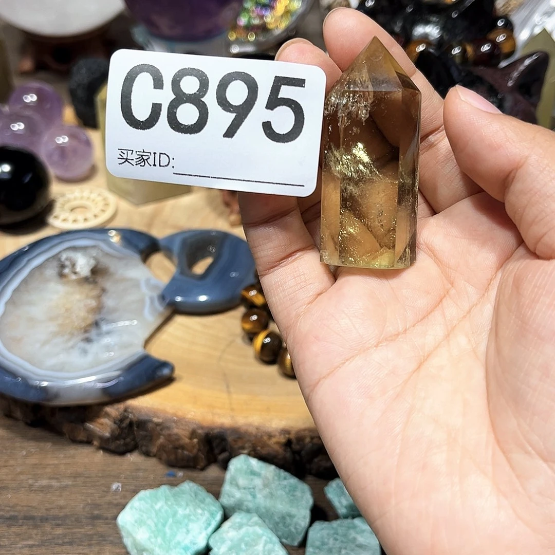 水晶珠宝半成品未镶嵌多样性发其一微瑕