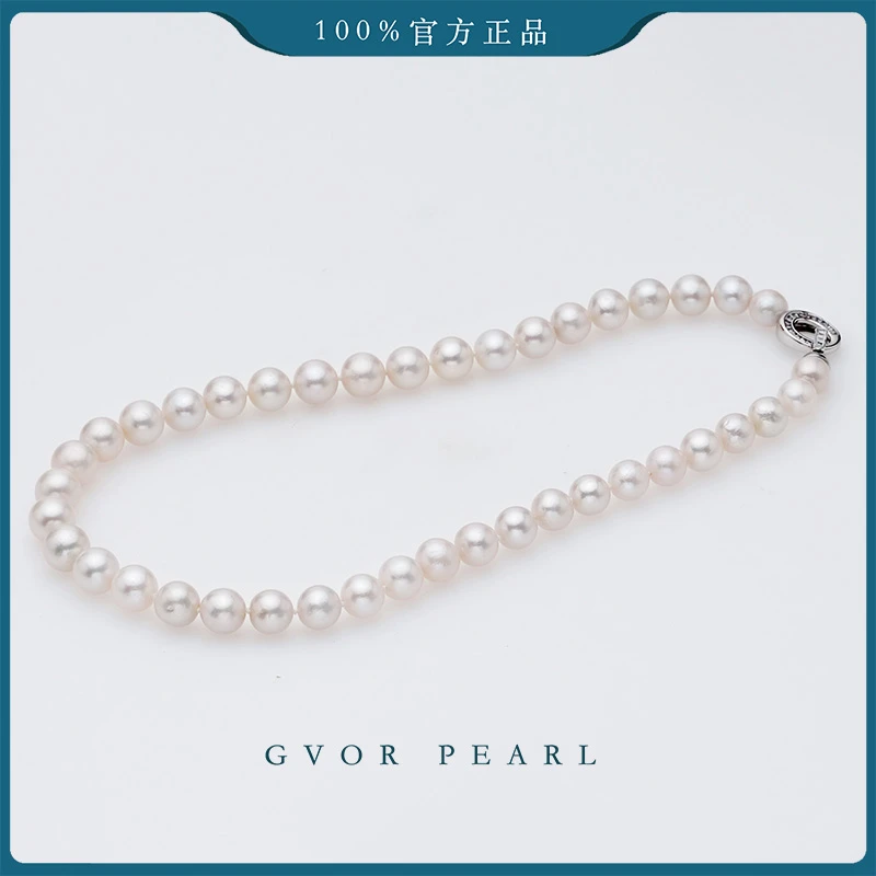 【宠粉优选丨升级版！】大颗粒淡水白色珍珠项链9-12mm BY113