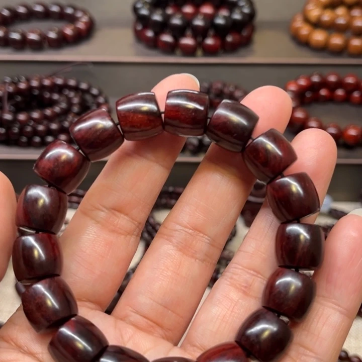 木质类印度小叶紫檀1213手串