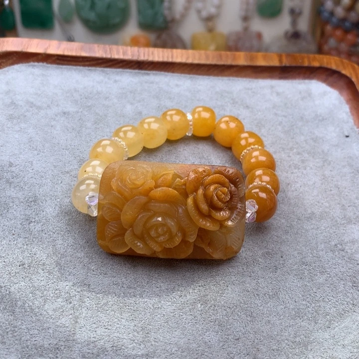 未镶嵌手链石英质玉