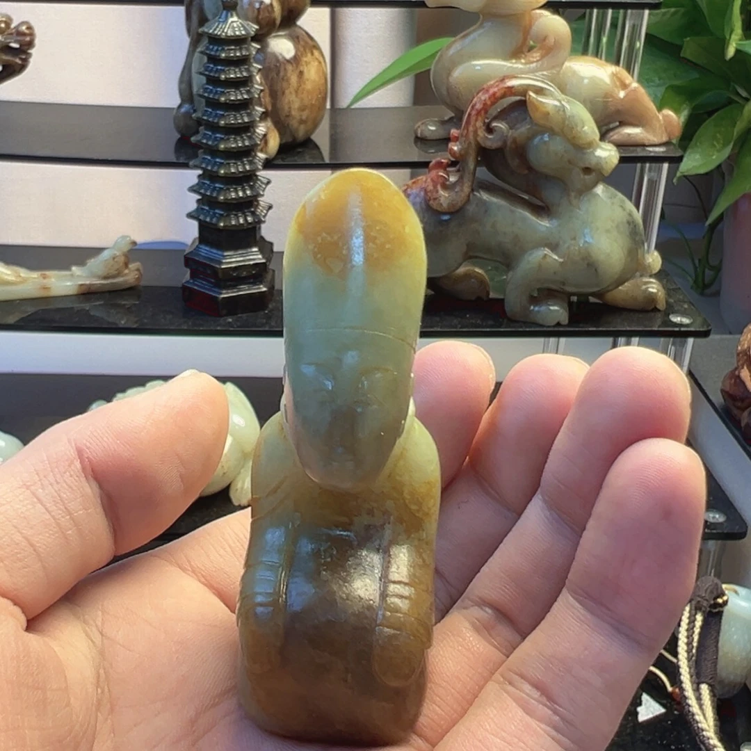 和田玉（糖玉）未镶嵌挂件