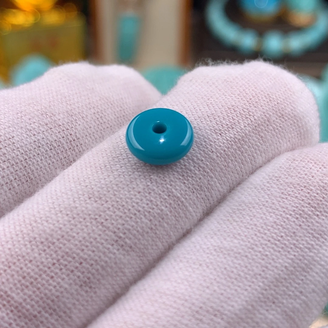 绿松石未镶嵌扣子卡8.5