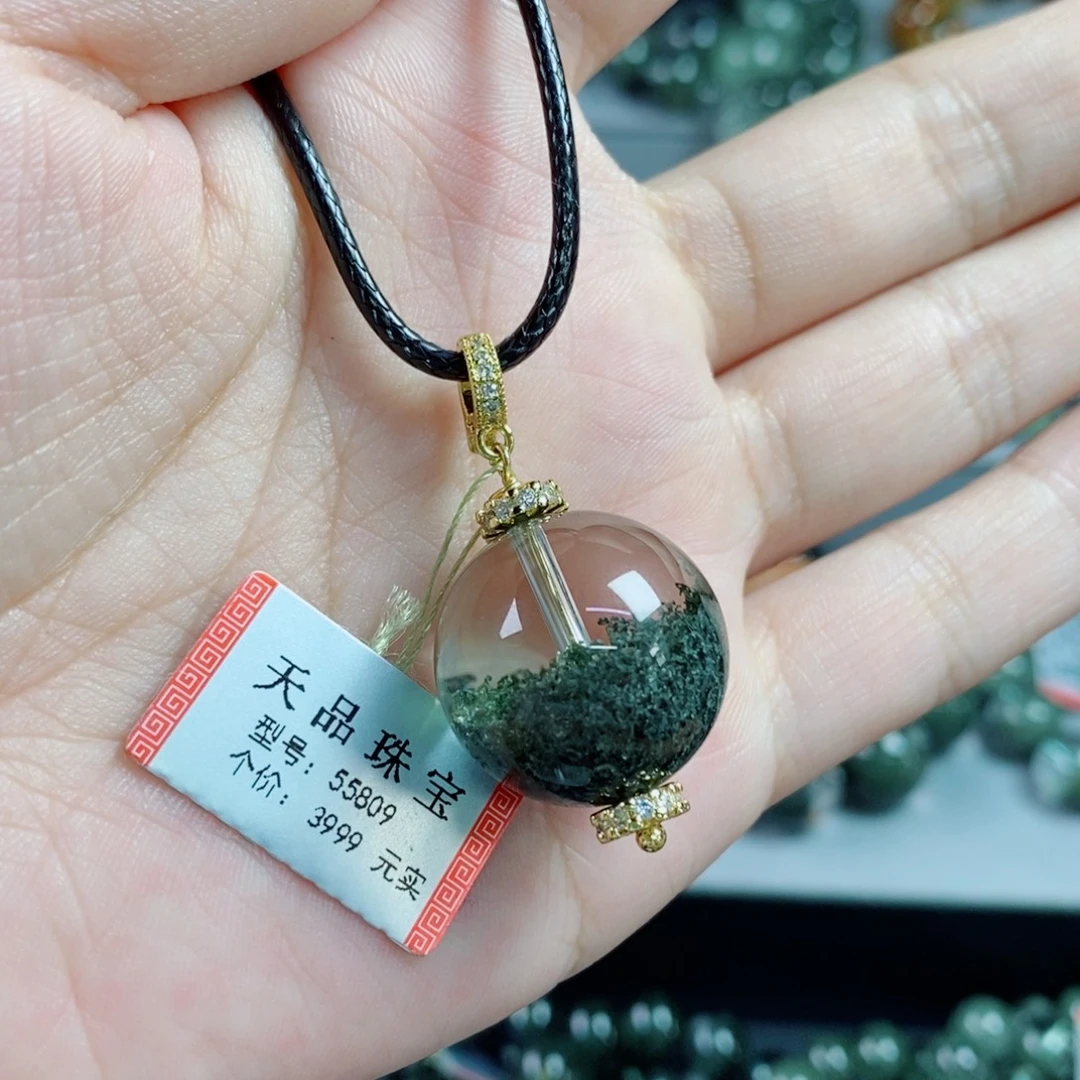颈饰未镶嵌水晶绿幽灵19.9